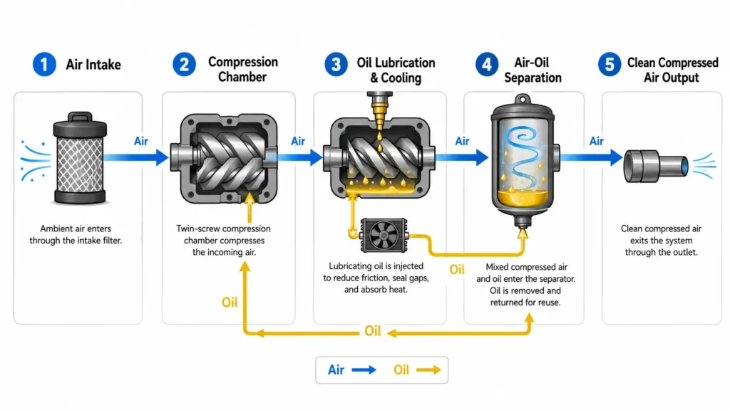 How_air_compressor_work